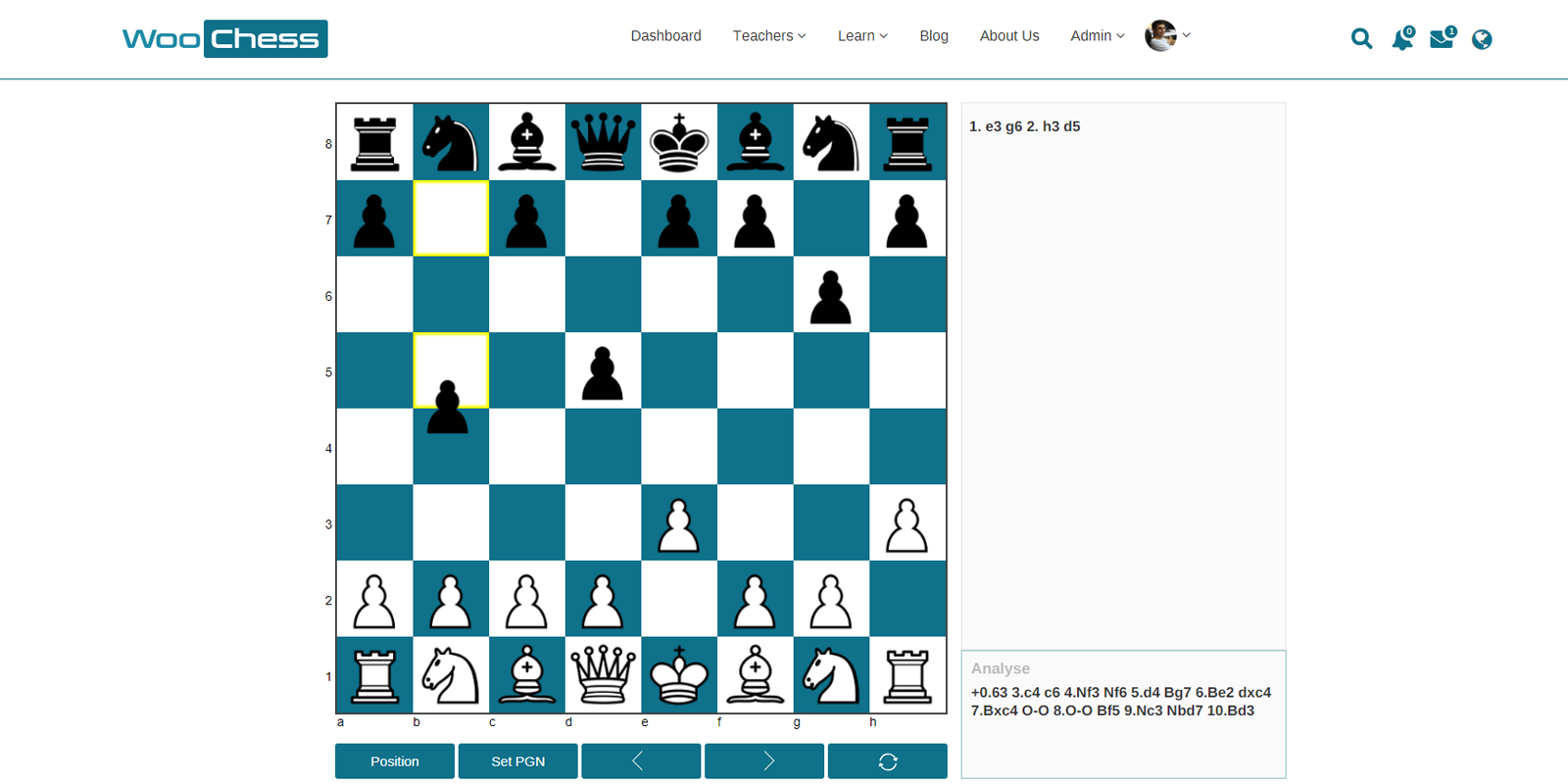 Post-game Stockfish Analysis • page 1/1 • Game analysis •